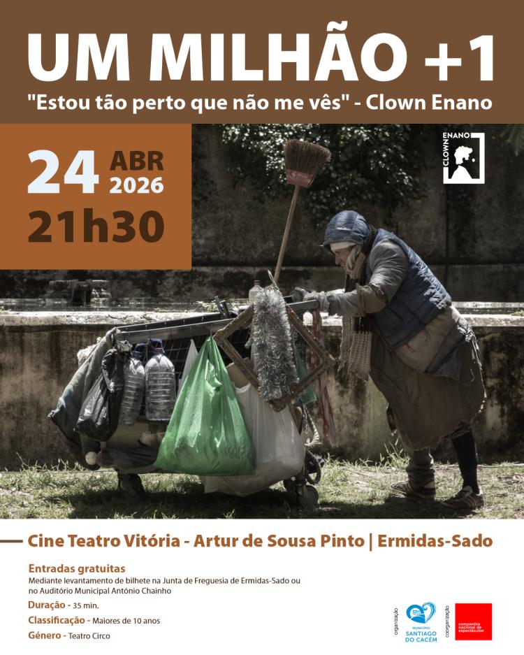 “UM MILHÃO +1” em Ermidas-Sado