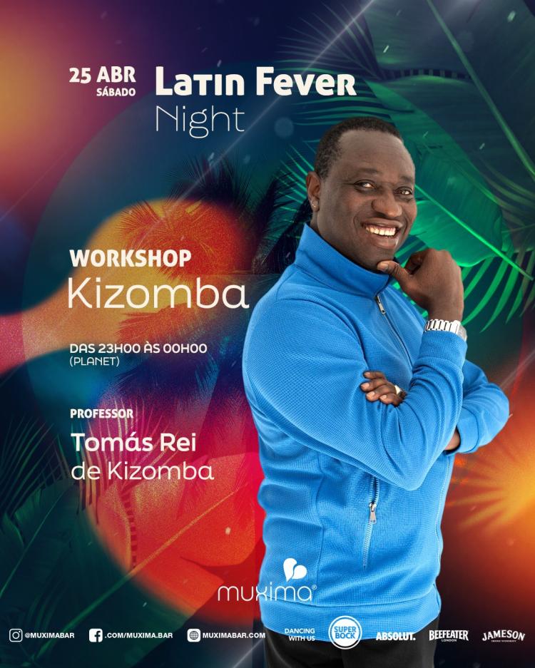  SÁBADO, 25 ABRIL - WORKSHOP KIZOMBA