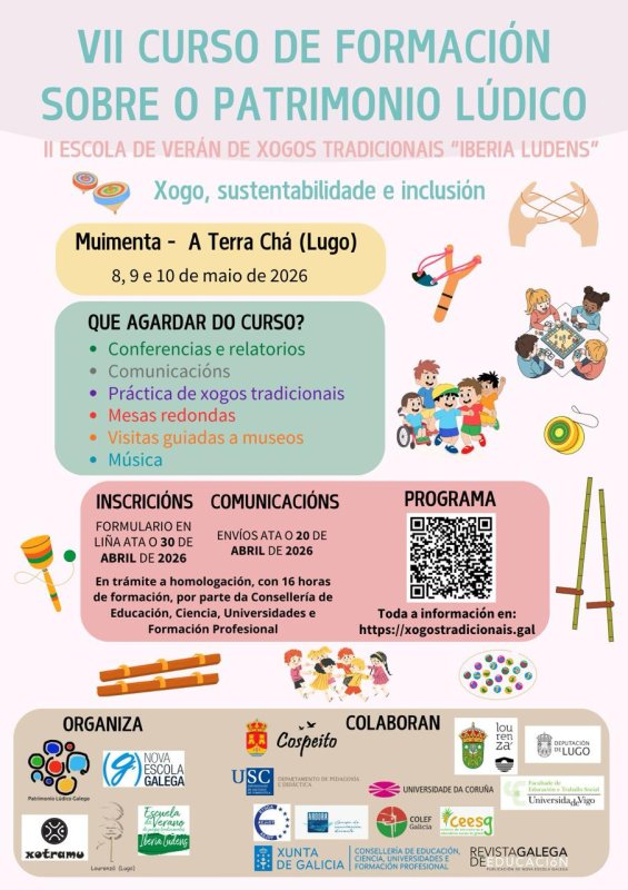 VII Curso de Formación sobre o Patrimonio Lúdico