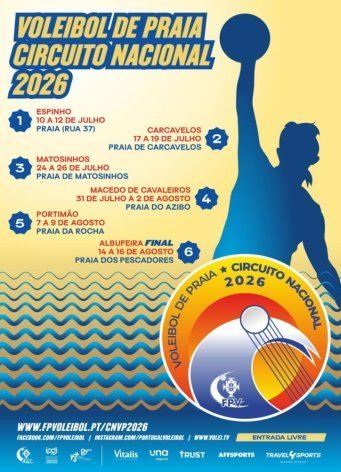 Circuito Nacional de Voleibol de Praia 2026