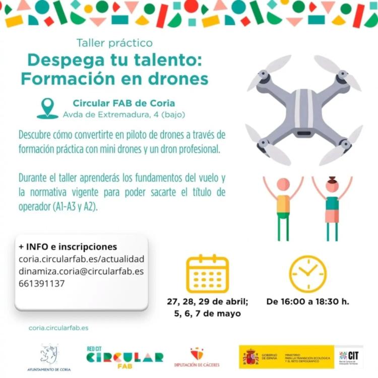 Despega tu talento: Formación en Drones