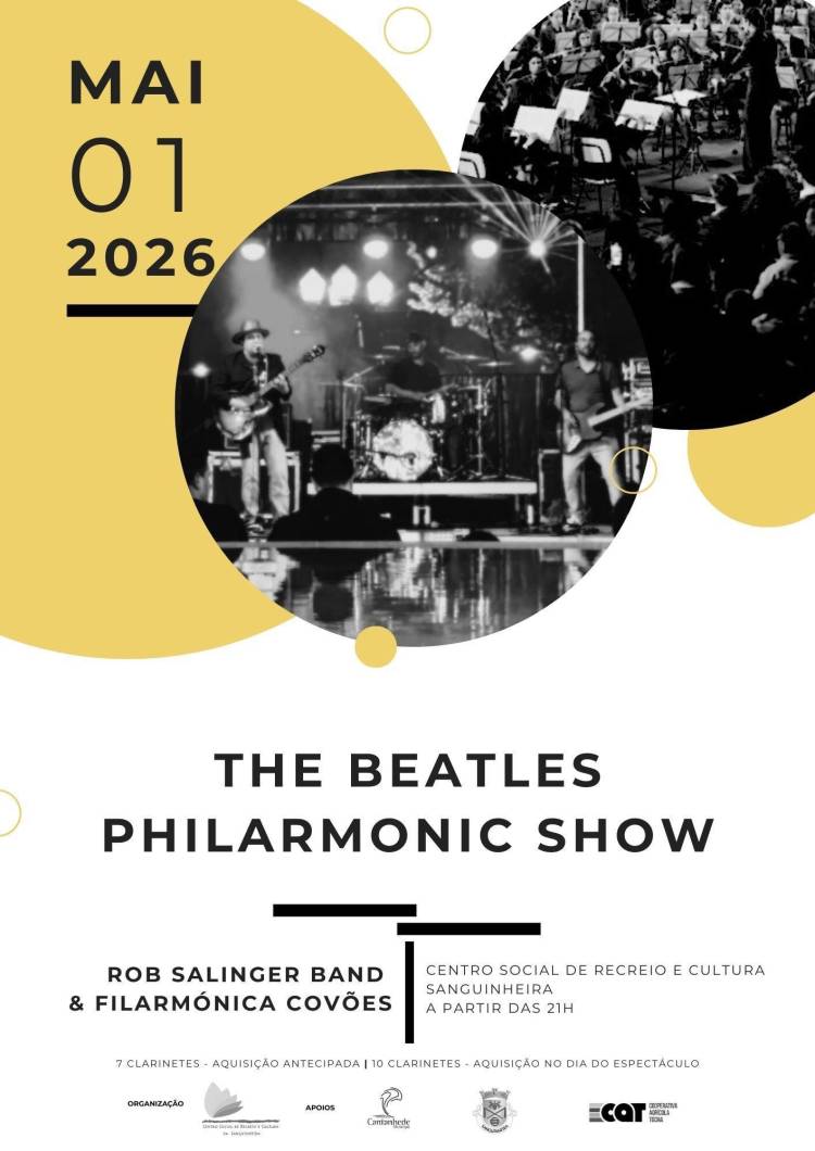 The Beatles Philarmonic Show - Rob Salinger Band & Filarmónica de Covões