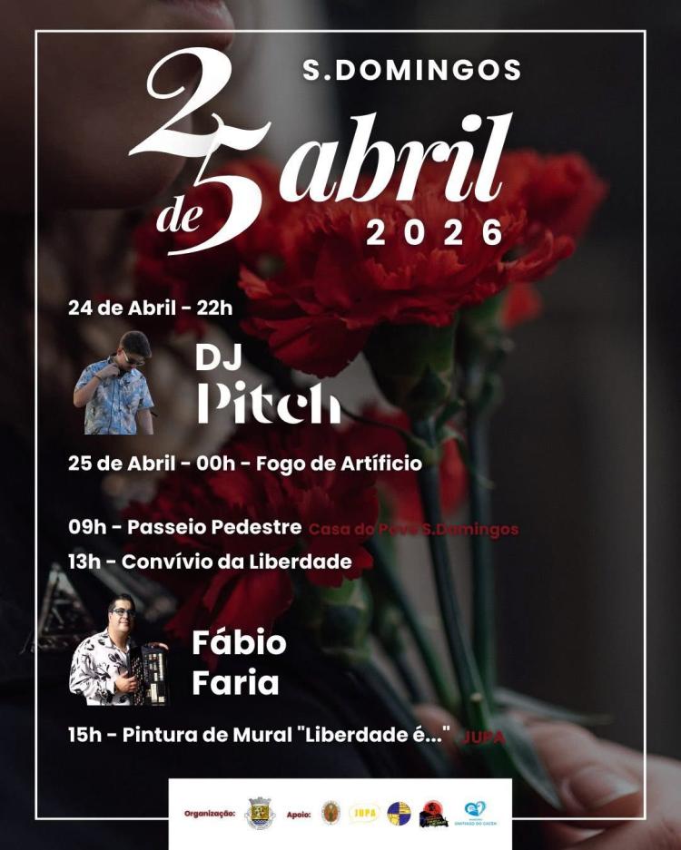Comemorações do 25 de Abril na freguesia de São Domingos