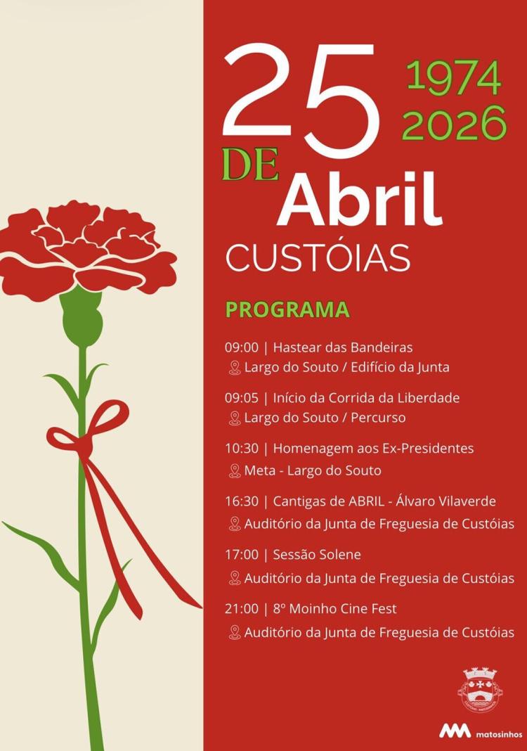 25 de Abril - Custóias