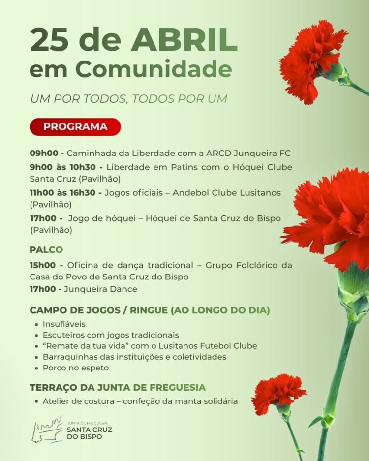 25 de Abril - Santa Cruz do Bispo