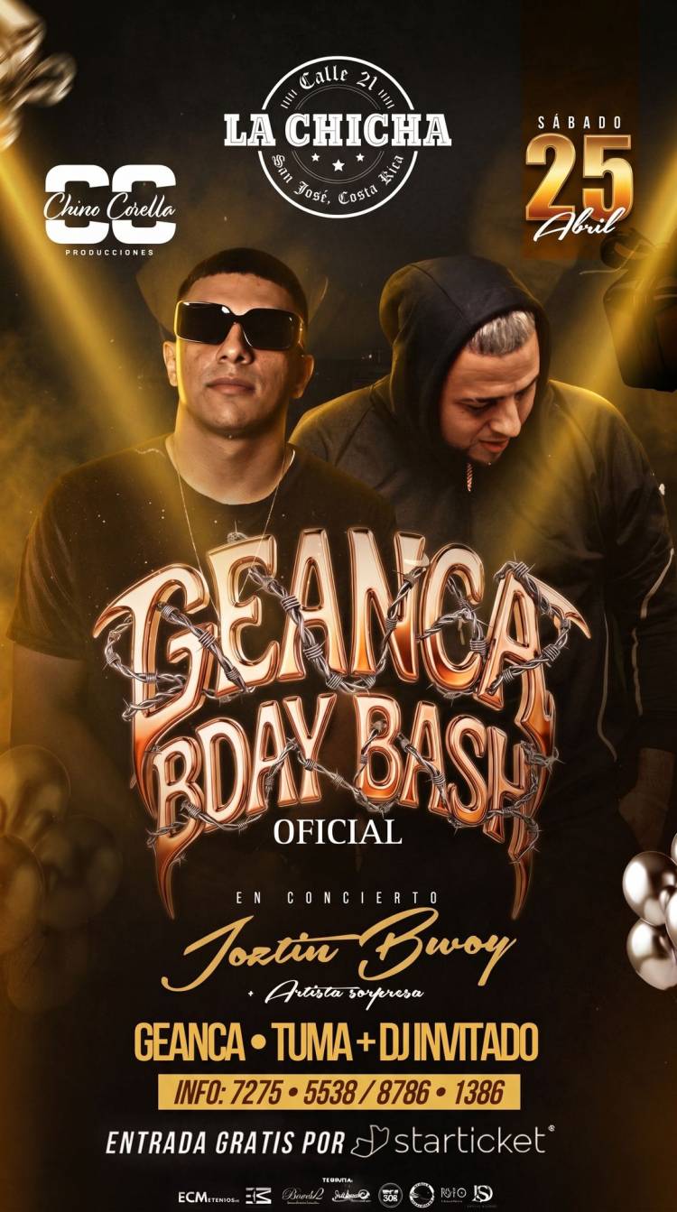 SÁBADO 25 abril / la chicha 