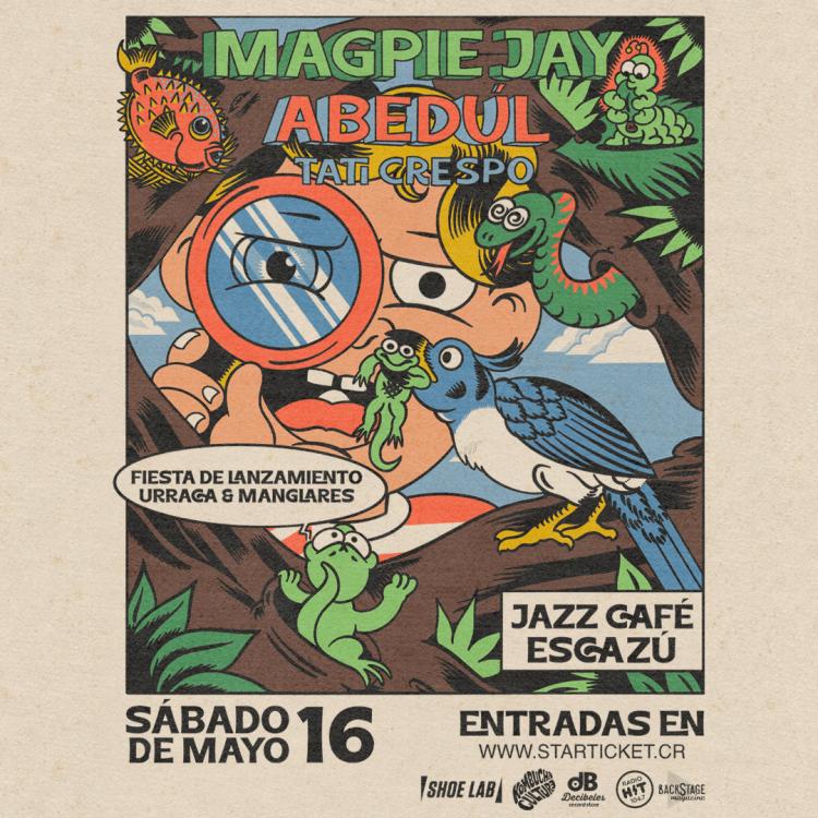 Magpie Jay & Abedúl en Jazz Café 
