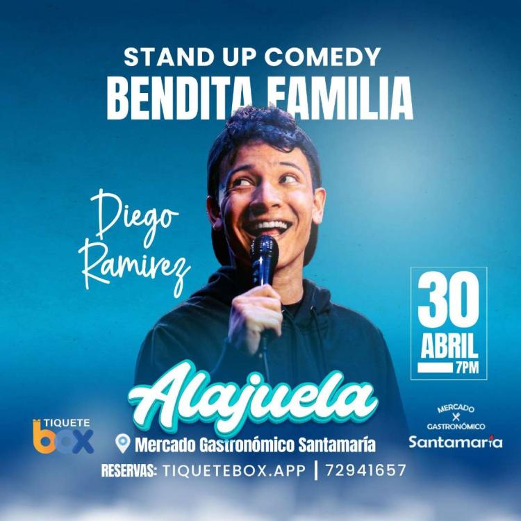 BENDITA FAMILIA Stand Up Comedy Jueves 30 de Abril