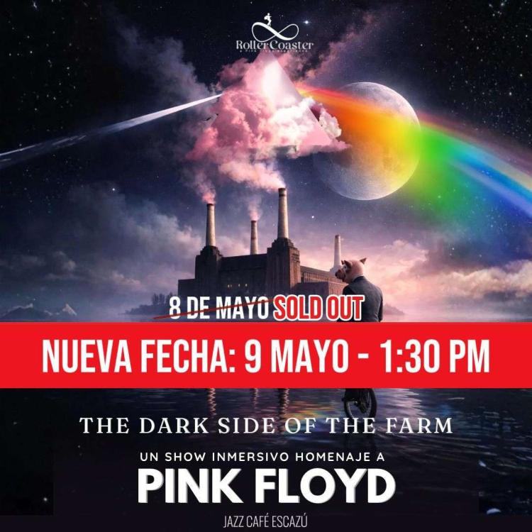 Show inmersivo homenaje a Pink Floyd: The Dark Side of the Farm | 9 de Mayo