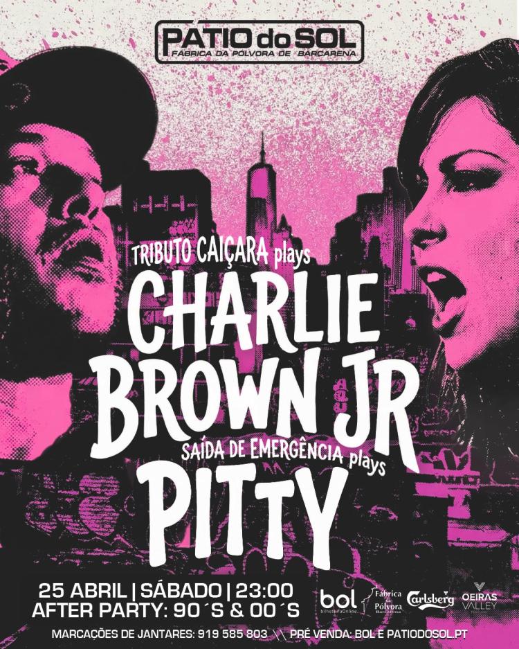 Tributos a Charlie Brown Jr. e Pitty com Caiçara e Saída de Emergência | After Party: 90´s & 00´s