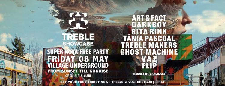 TREBLE SHOWCASE: SUPERNOVA FREE PARTY: OPEN AIR / CLUB