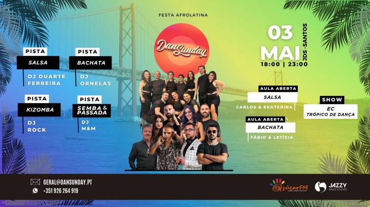 DanSunday | Festa Afrolatina | 03 MAI