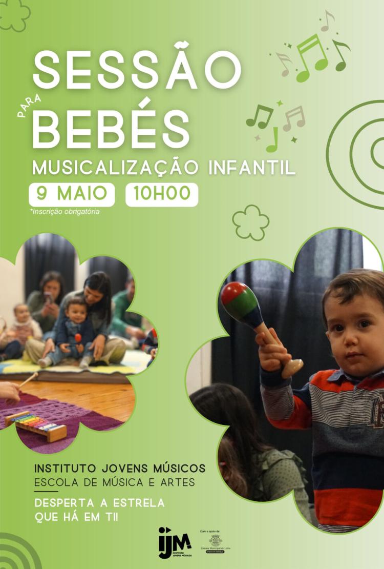 Sessão para Bebés | Musicalização Infantil
