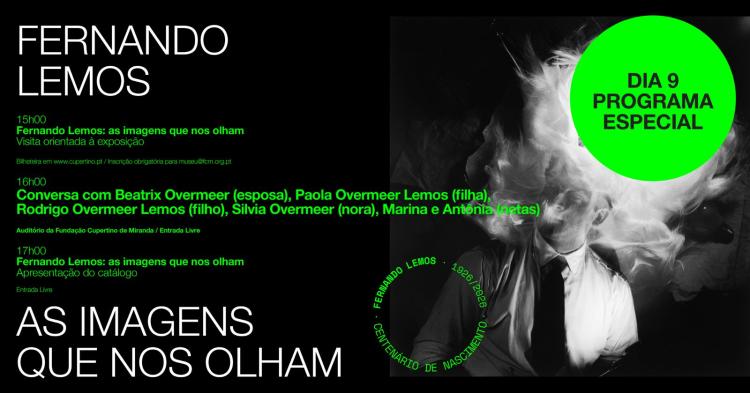 Programa especial: Visita orientada + Conversa com Família do artista + Apresentação do catálogo