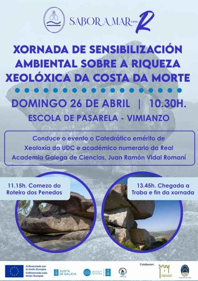 Xornada de sensibilización ambiental sobre a riqueza xeolóxica da Costa da Morte en Vimianzo