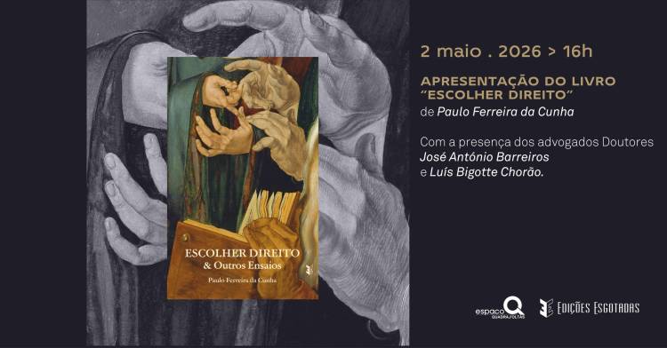 Apresentação do livro 'Escolher Direito' de Paulo Ferreira da Cunha