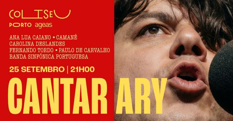 Concerto 'Cantar Ary': 90 anos de Ary dos Santos