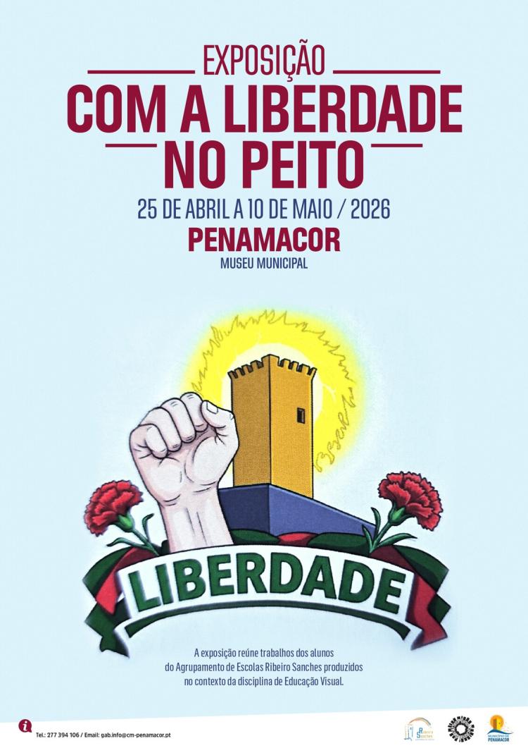 Exposição 'Com a Liberdade no Peito'