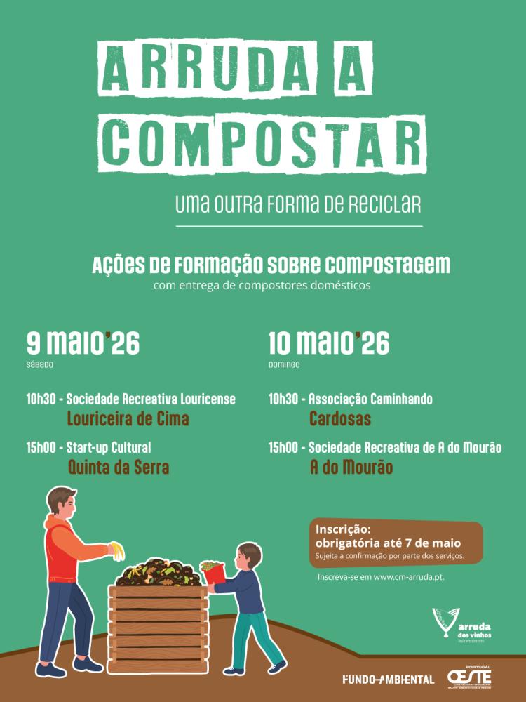 Arruda a Compostar - uma outra forma de reciclar - ação de formação