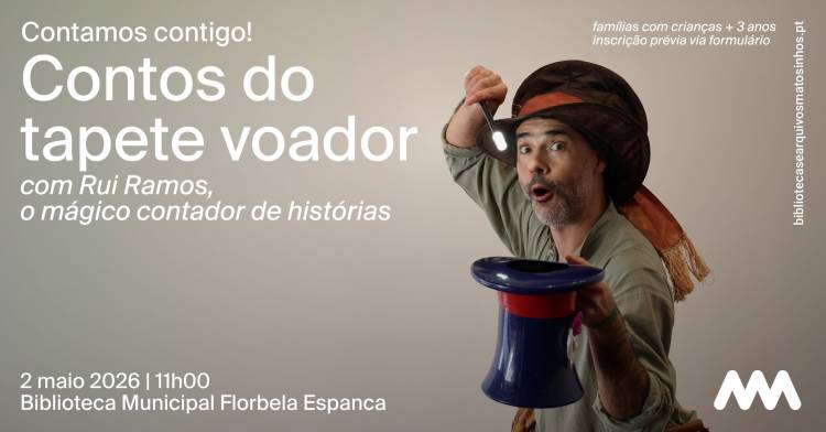 Contamos contigo | Com Rui Ramos, o mágico contador de histórias