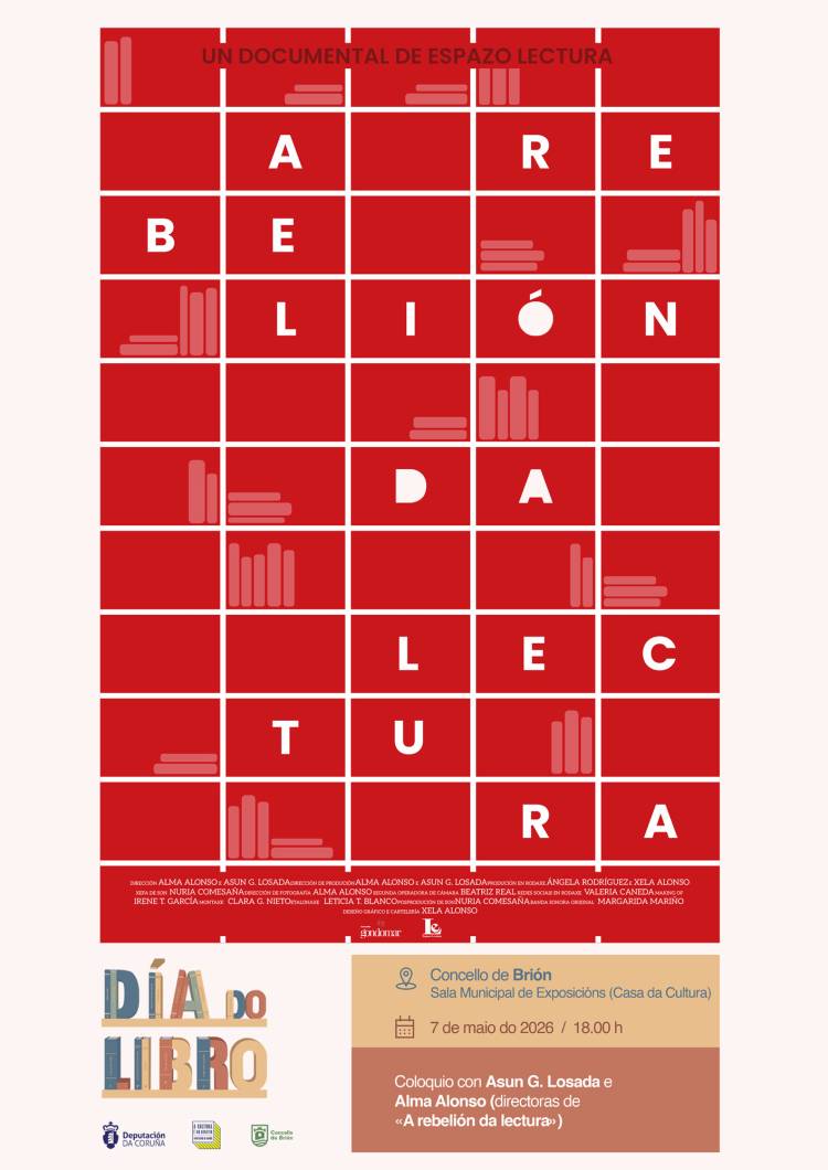 ABRIL, MES DO LIBRO E A LECTURA: PROXECCIÓN DO DOCUMENTAL 'A REBELIÓN DA LECTURA'