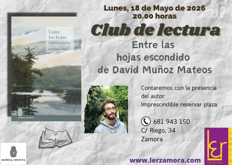 Club de lectura: Entre las hojas de lo escondido