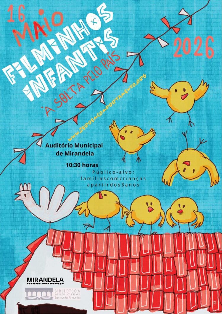 Filminhos Infantis à Solta pelo País | maio 2026