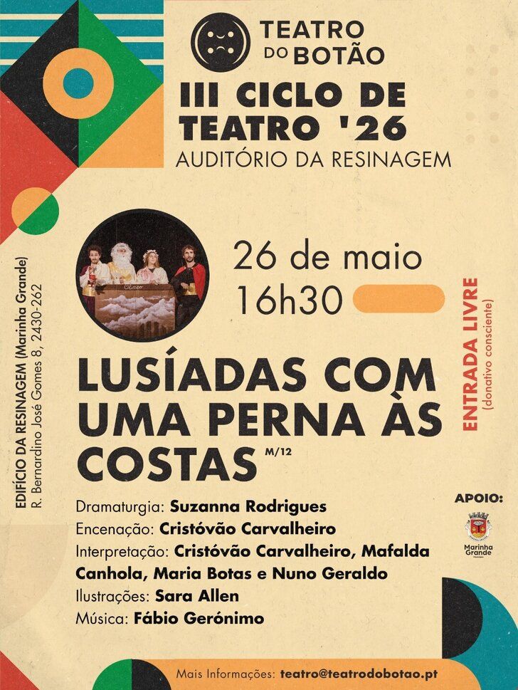 LUSÍADAS COM UMA PERNA ÀS COSTAS