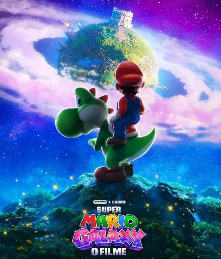 Cinema: Super Mario Galaxy – O Filme