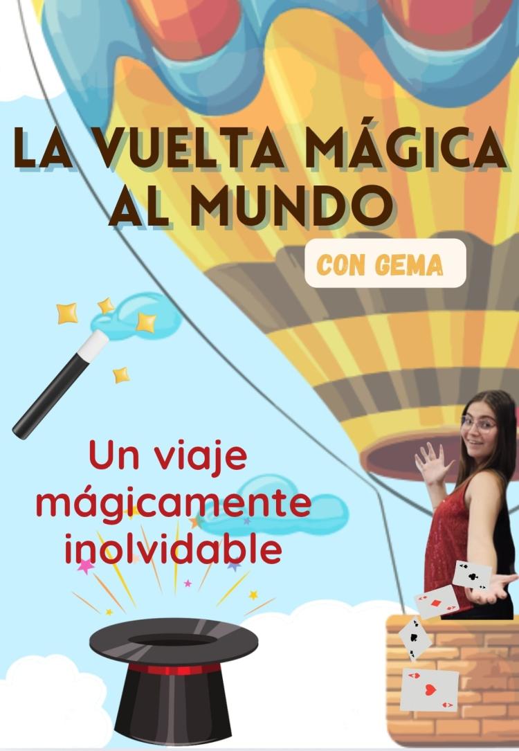 A volta máxica ó mundo - Moc Moc Maga Gema