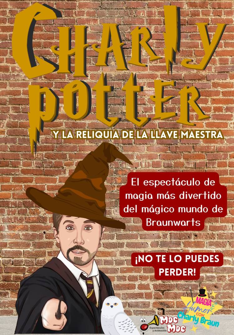 Charly Potter y la reliquia de la llave maestra - Moc Moc Mago Charly Braun
