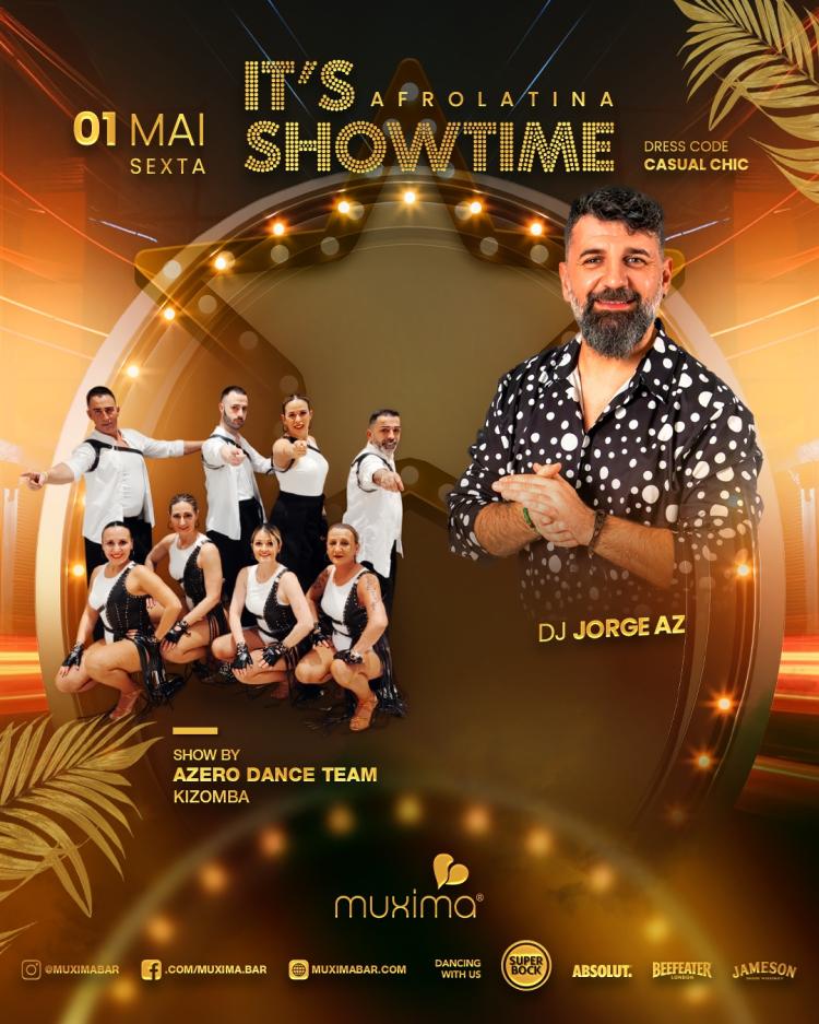 SEXTA 1 MAIO  IT’S SHOW TIME   