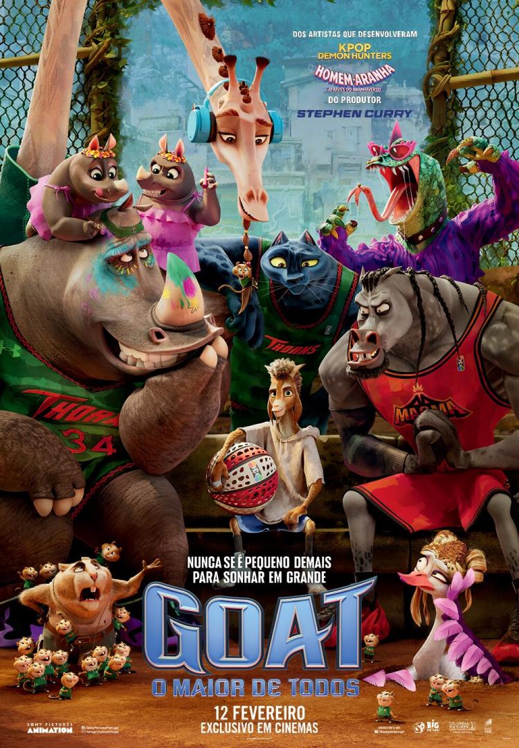 CINEMA INFANTIL | “GOAT: O MAIOR DE TODOS” DE TYREE DILLIHAY