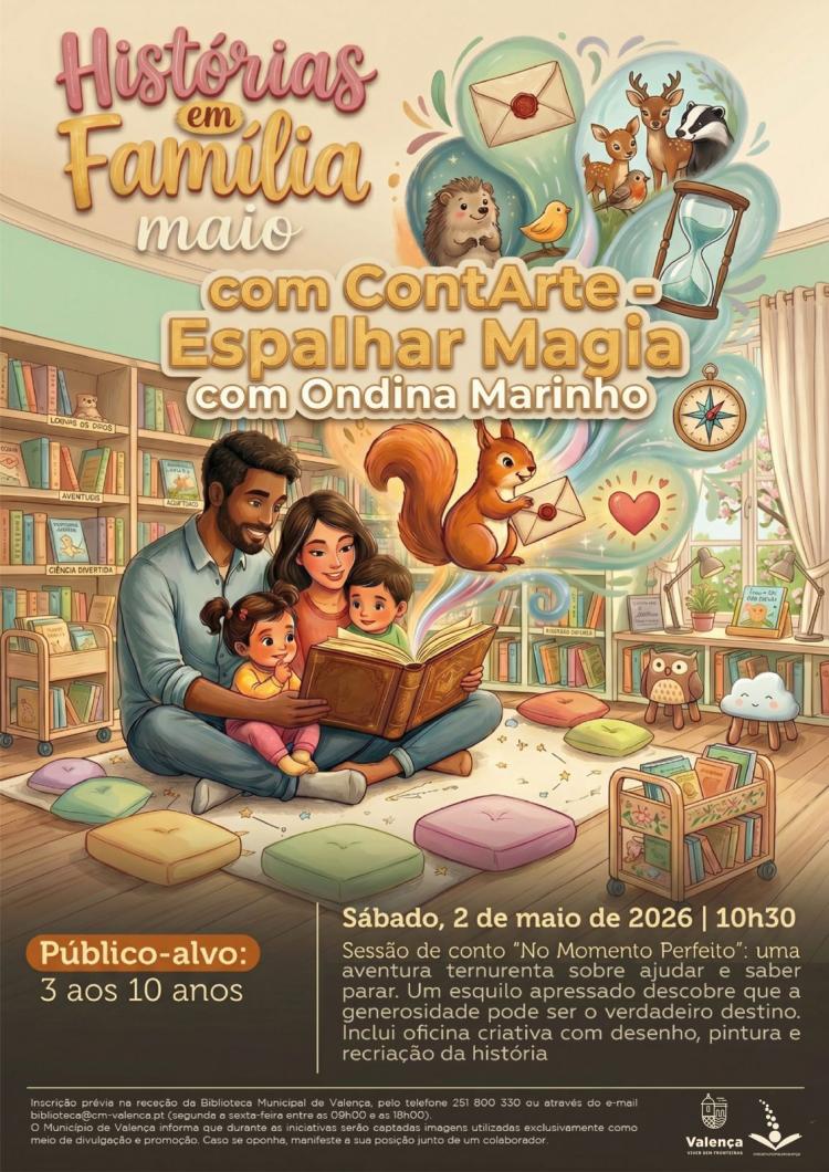 História em Família na Biblioteca Municipal