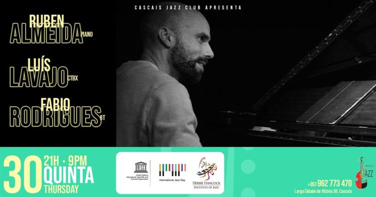 Dia Internacional do Jazz com Ruben Almeida Trio