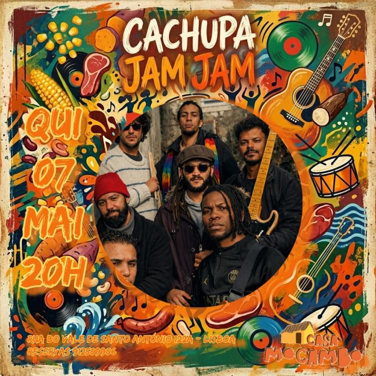 CACHUPA JAM JAM com Sabura Groove