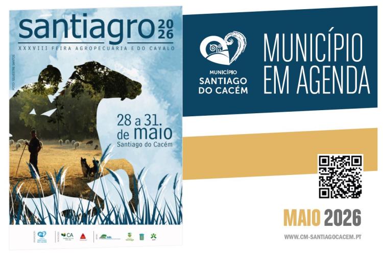 Santiago do Cacém – Município em Agenda – maio de 2026
