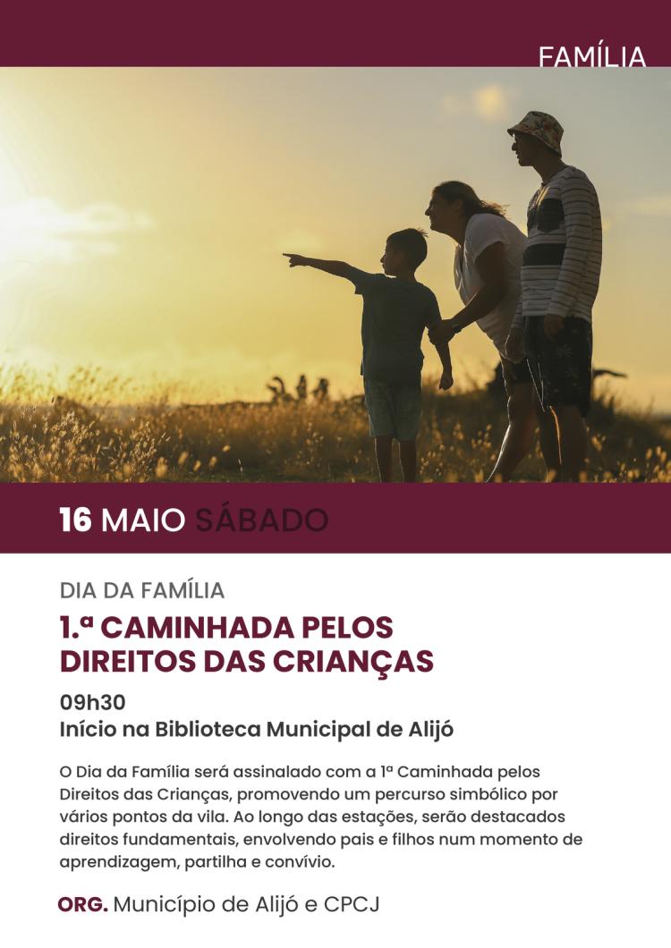 1.ª Caminhada pelos Direitos das Crianças