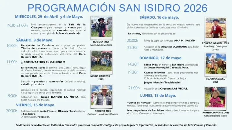 Romería de San Isidro 2026