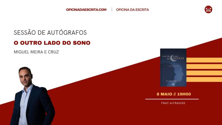 Apresentação do Livro O Outro Lado do Sono, de Miguel Meira e Cruz 