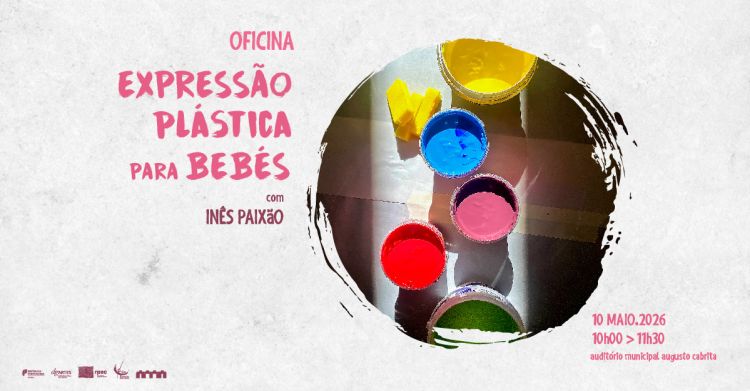 Oficina de expressão plástica para bebés