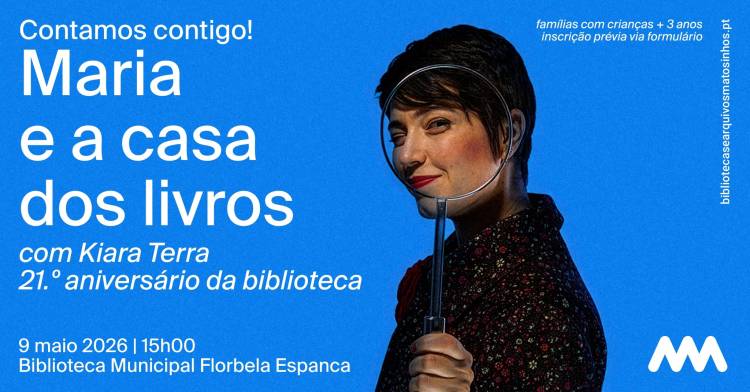 Contamos contigo | Maria e a Casa dos Livros com Kiara Terra
