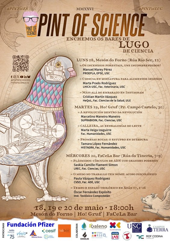 Pint of Science Lugo 2026