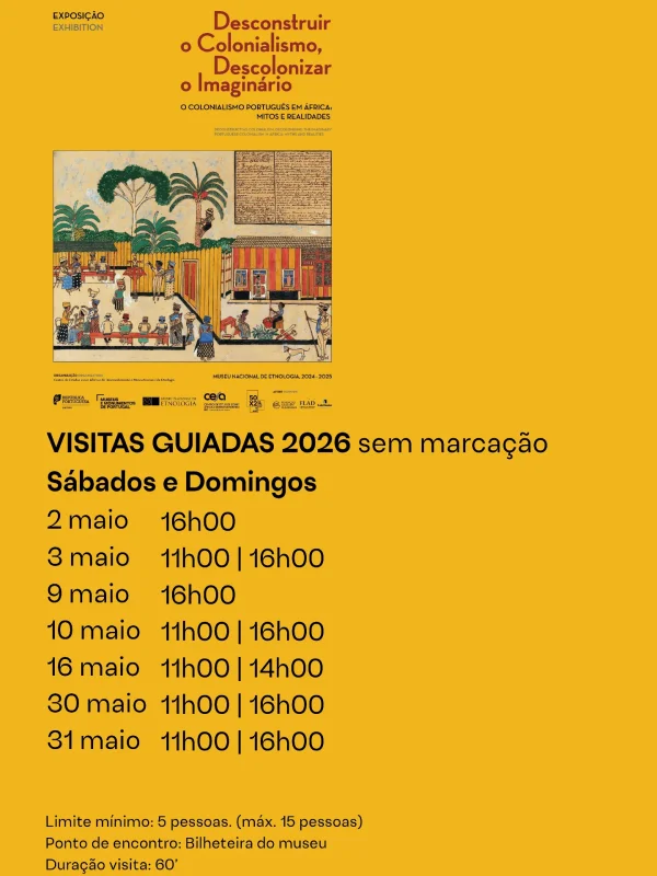 Visitas Guiadas: Desconstruir o Colonialismo