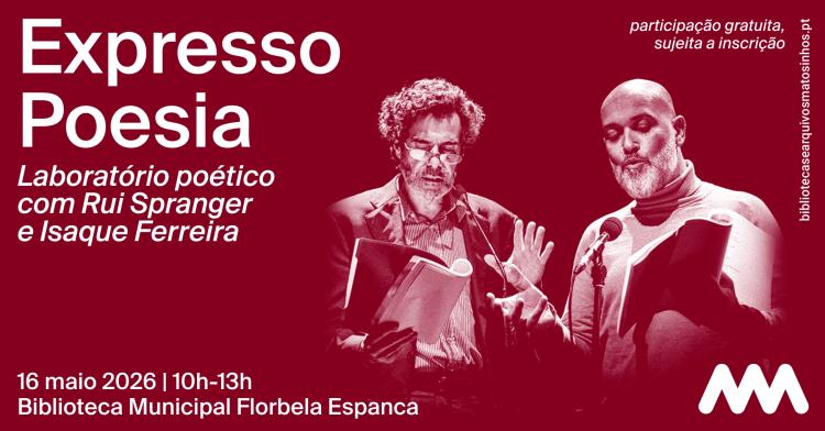 Expresso poesia - laboratório poético com Rui Spranger e Isaque Ferreira