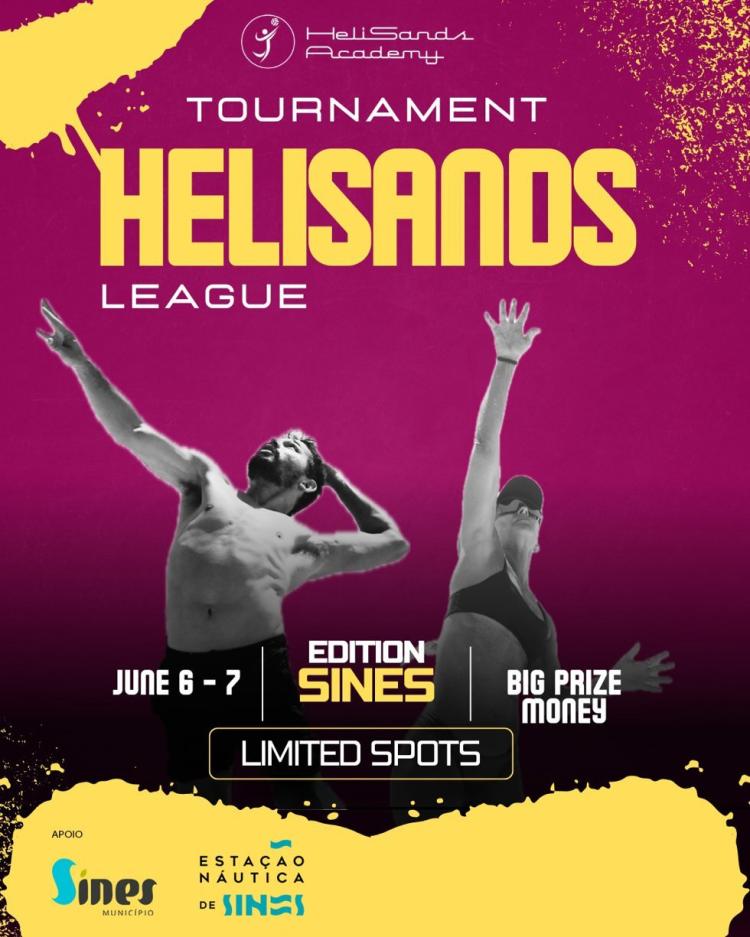 Voleibol de praia: HeliSands League - Edition Sines