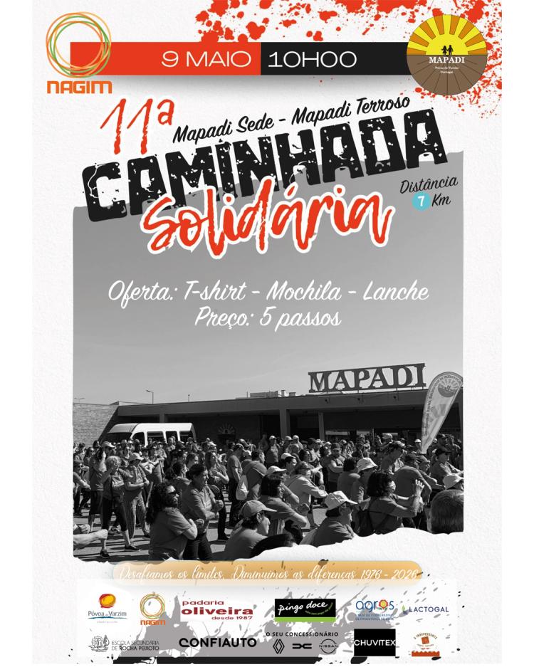 11.ª Caminhada Solidária do MAPADI
