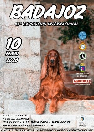 45ª EXPOSICIóN INTERNACIONAL CANINA DE BADAJOZ