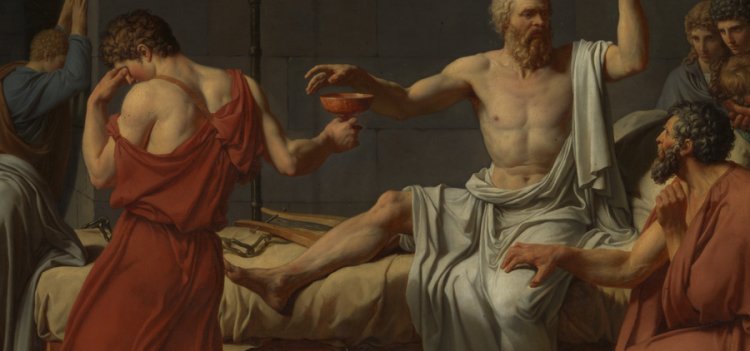 Representación da obra 'Xuízo e morte de Sócrates'