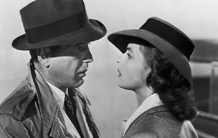 Proxección do filme 'Casablanca', de Michael Curtiz